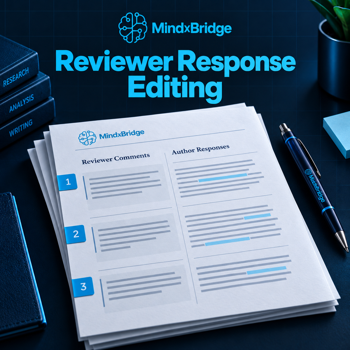 Reviewer Response Editing